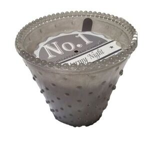 Chesapeake Bay No.1 Stormy Night Hobnail Glass Scented Candle‎ Decorative